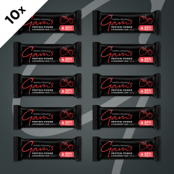 GAM’S PROTEIN POWER TYČINKA STRAWBERRY 40g 10 ks