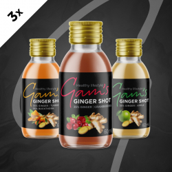 Gam's Ginger Shot 60 ml mix 3 ks